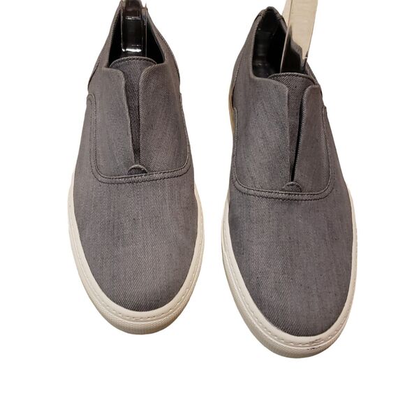 VINCE Nelson Denim Slip On Sneaker - size 6.5/ 7 - Picture 2 of 7